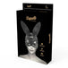 COQUETTE CHIC DESIRE VEGAN LEATHER MASK WITH BUNNY EARS - Kinky Leash