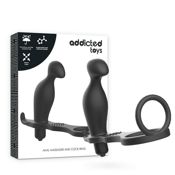 BUTTPLUG WITH COCKRING