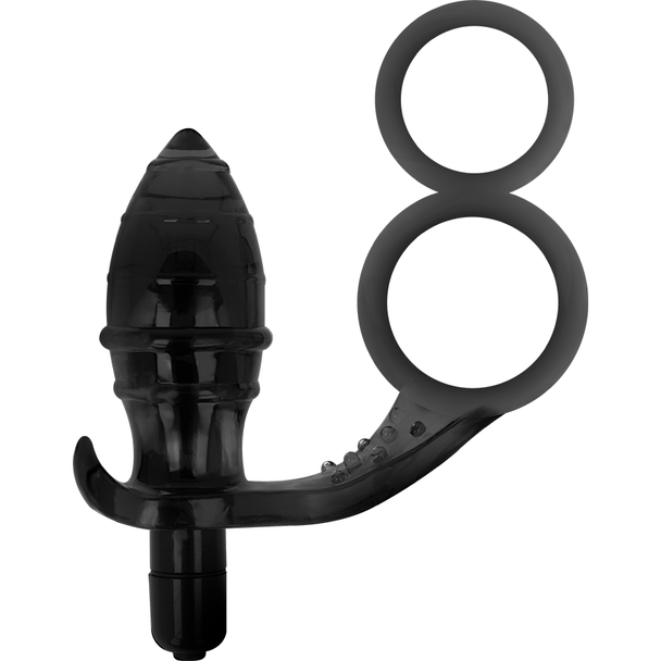 Cockring with Butttplug