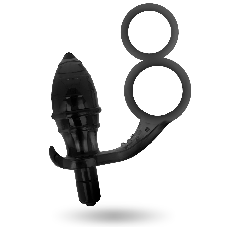 Cockring with Butttplug