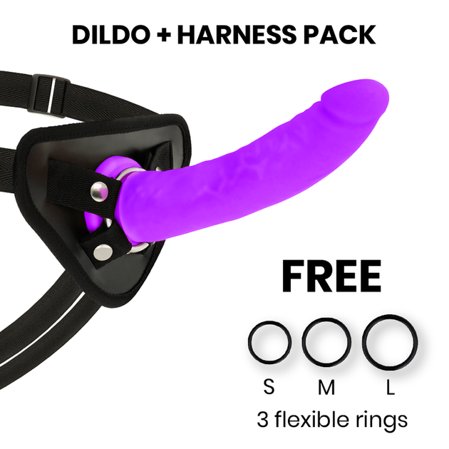 STRAP ON HARNESS WITH DILDO